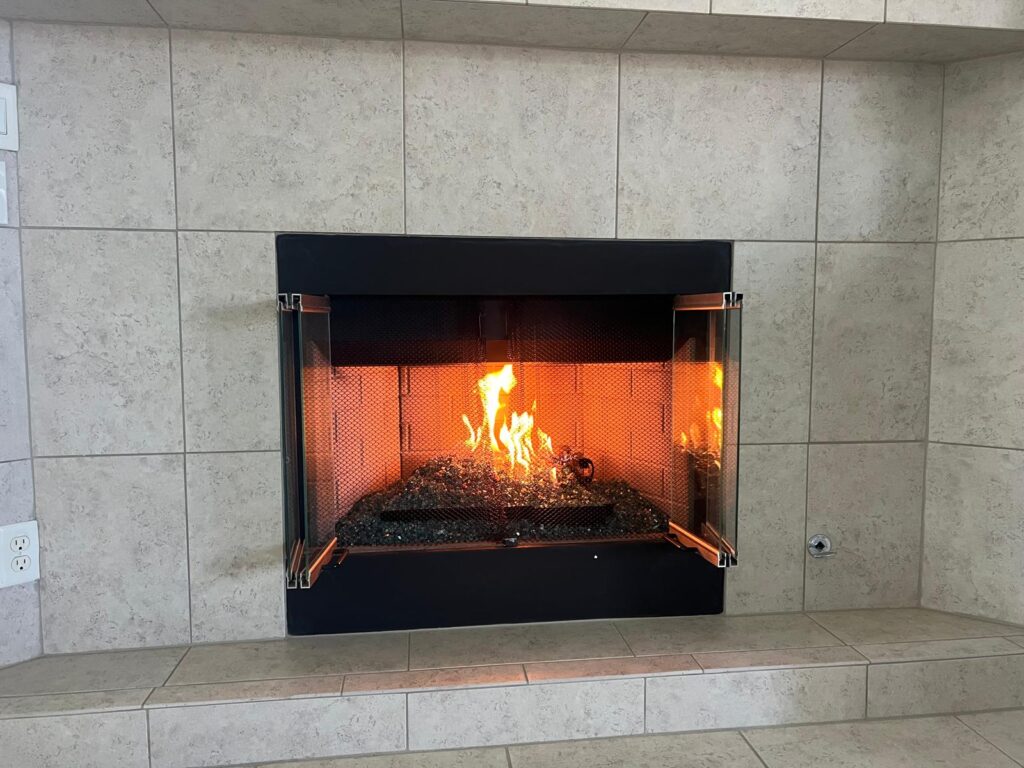Fireplace works